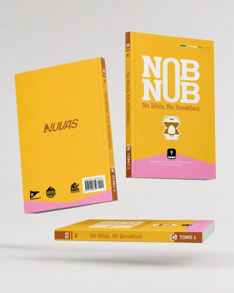 NobNob book and companion card mockups